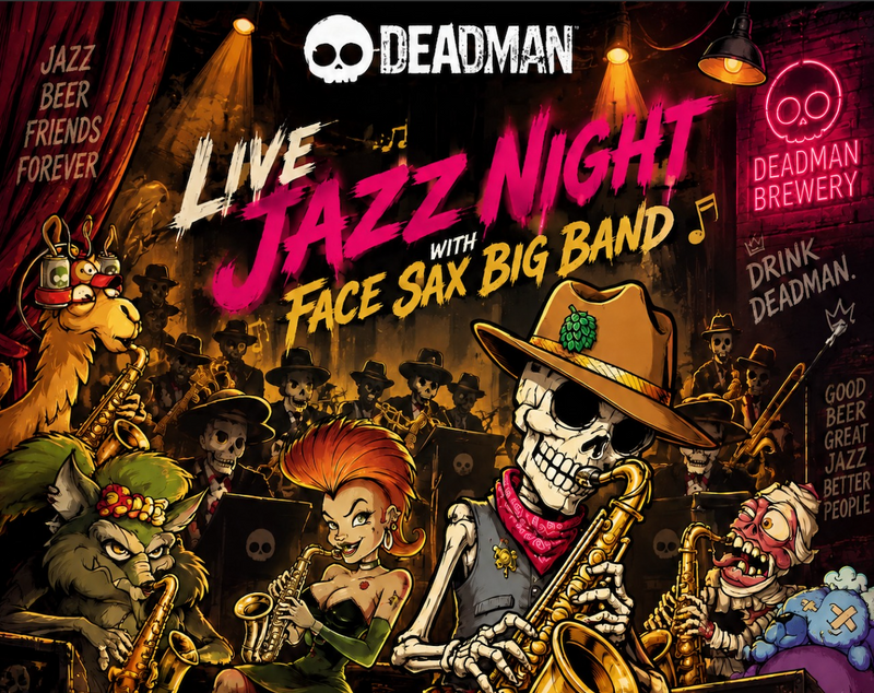 Underground Live Jazz: Face Sax Big Band 🎷🍻