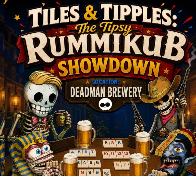 Rummikub Night｜ 🏆 TILES & TIPPLES: The Tipsy Rummikub Showdown 🏆